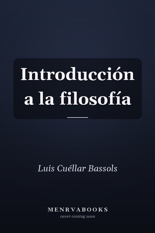 Introducción a la filosofía