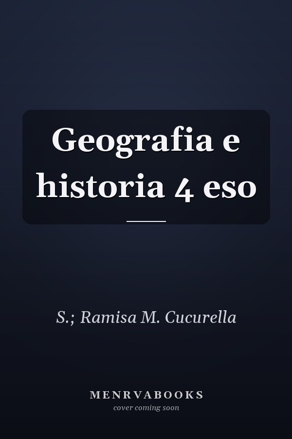 Geografia e historia 4 eso