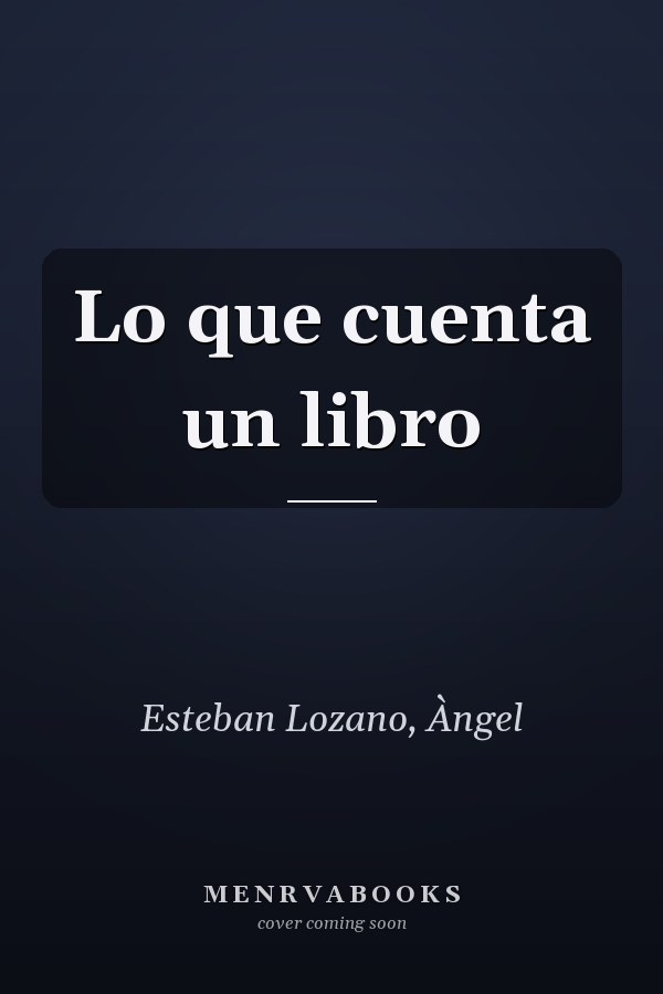 Lo que cuenta un libro