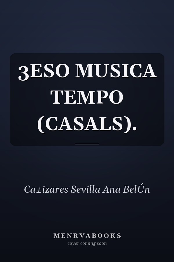 3ESO MUSICA TEMPO (CASALS).