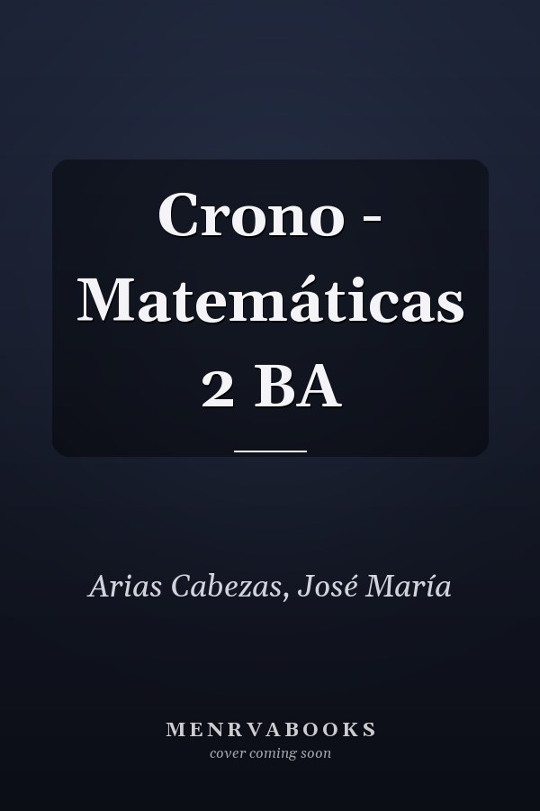 Crono - Matemáticas 2 BA