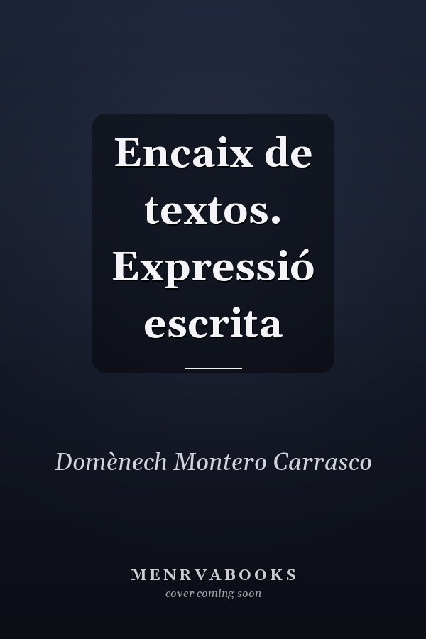 Encaix de textos. Expressió escrita