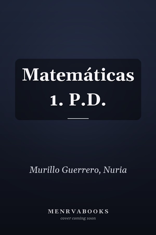 Matemáticas 1. P.D.