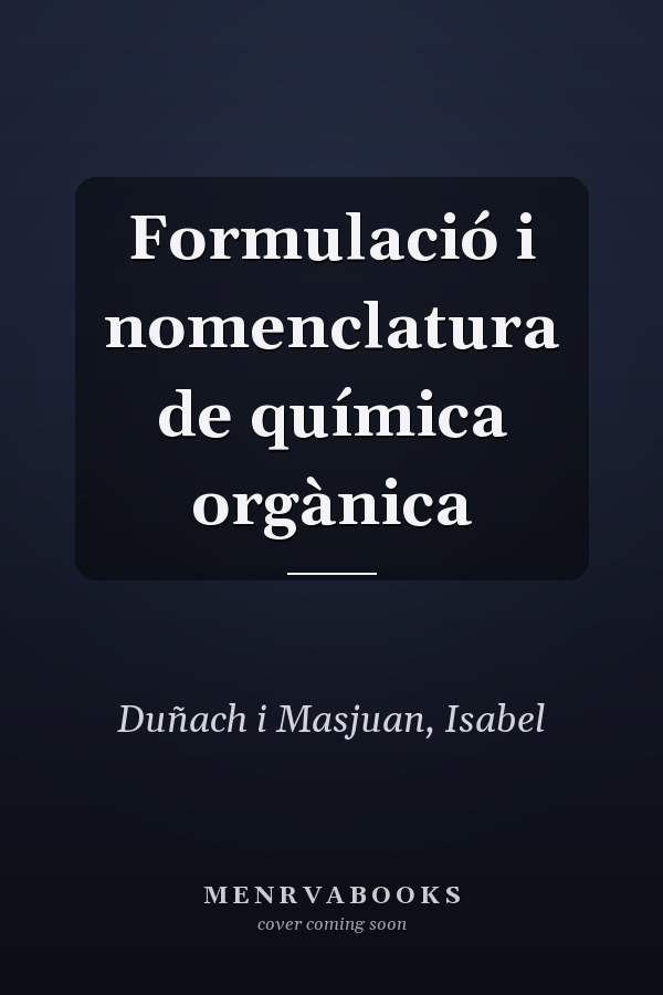 Formulació i nomenclatura de química orgànica