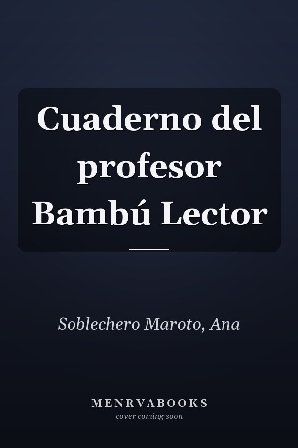 Cuaderno del profesor Bambú Lector