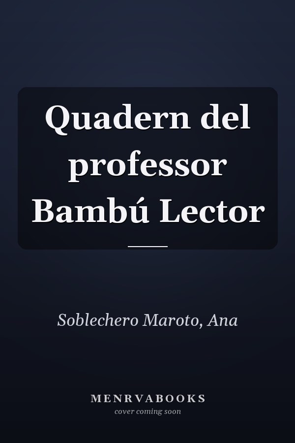 Quadern del professor Bambú Lector