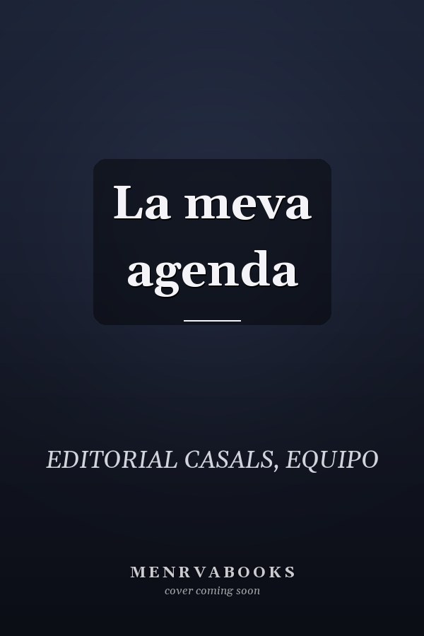 La meva agenda