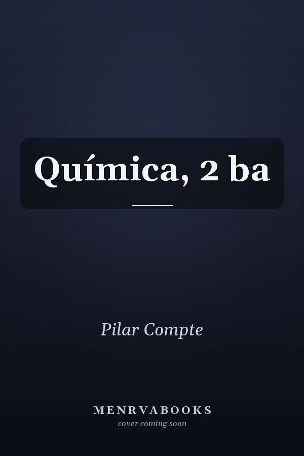 Química, 2 ba