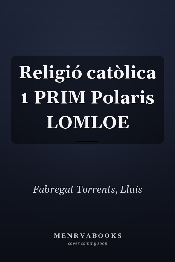 Religió catòlica 1 PRIM Polaris LOMLOE