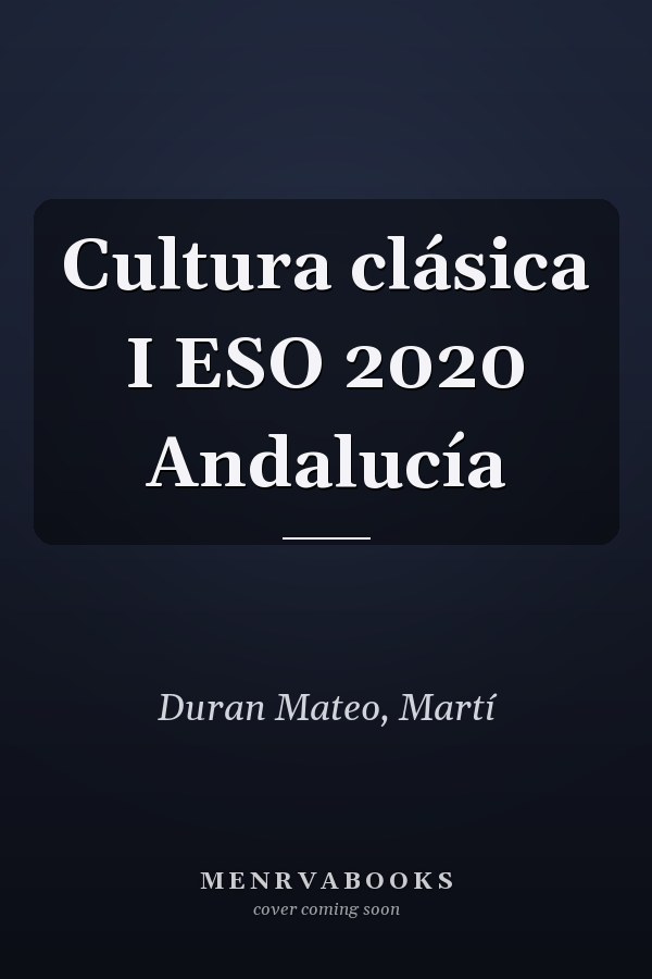 Cultura clásica I ESO 2020 Andalucía