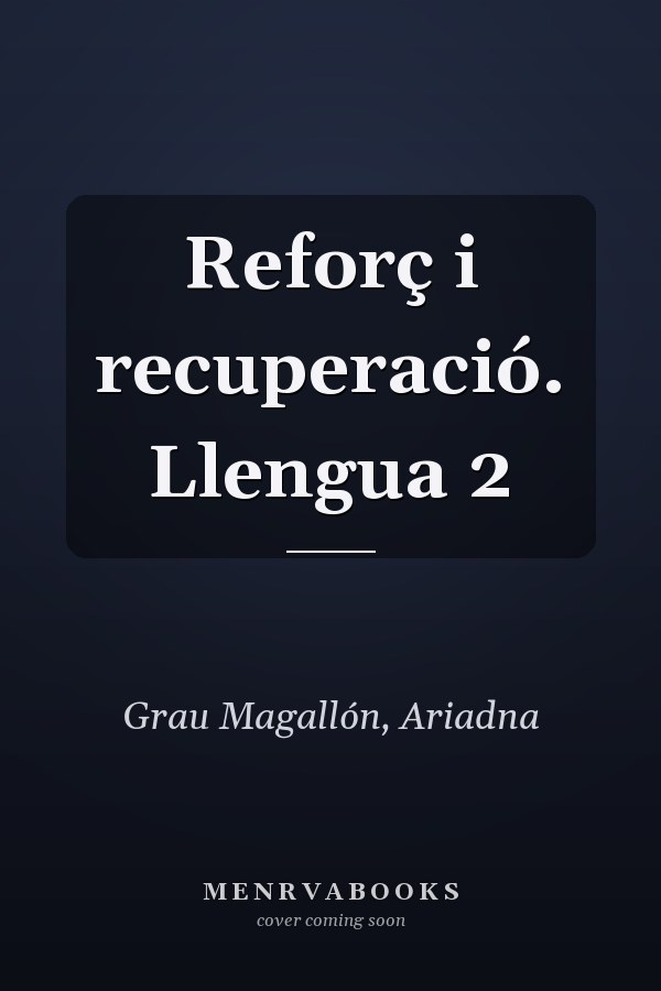 Reforç i recuperació. Llengua 2