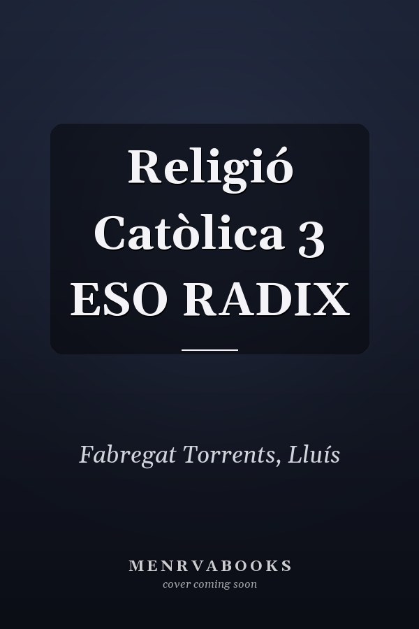 Religió Catòlica 3 ESO RADIX