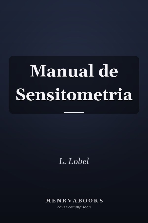Manual de Sensitometria
