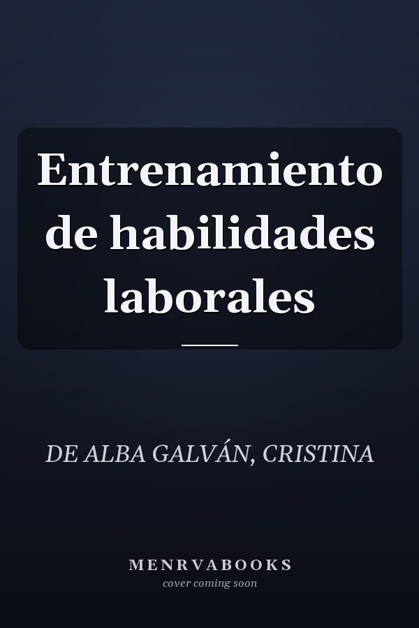 Entrenamiento de habilidades laborales
