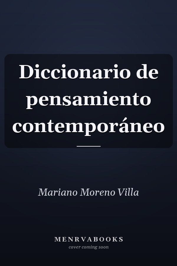 Diccionario de pensamiento contemporáneo