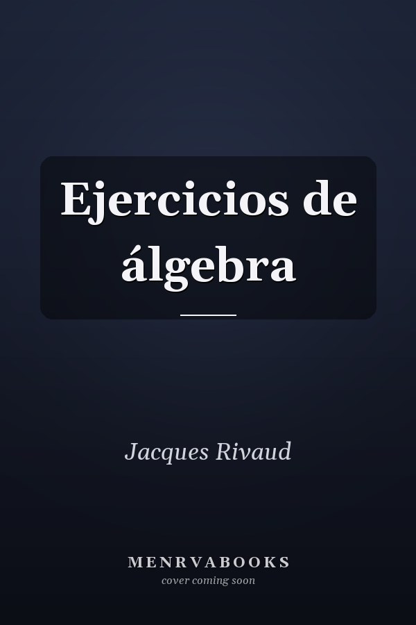 Ejercicios de álgebra