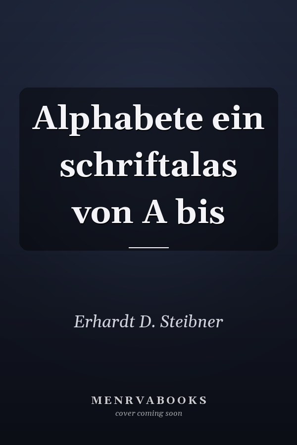 Alphabete ein schriftalas von A bis