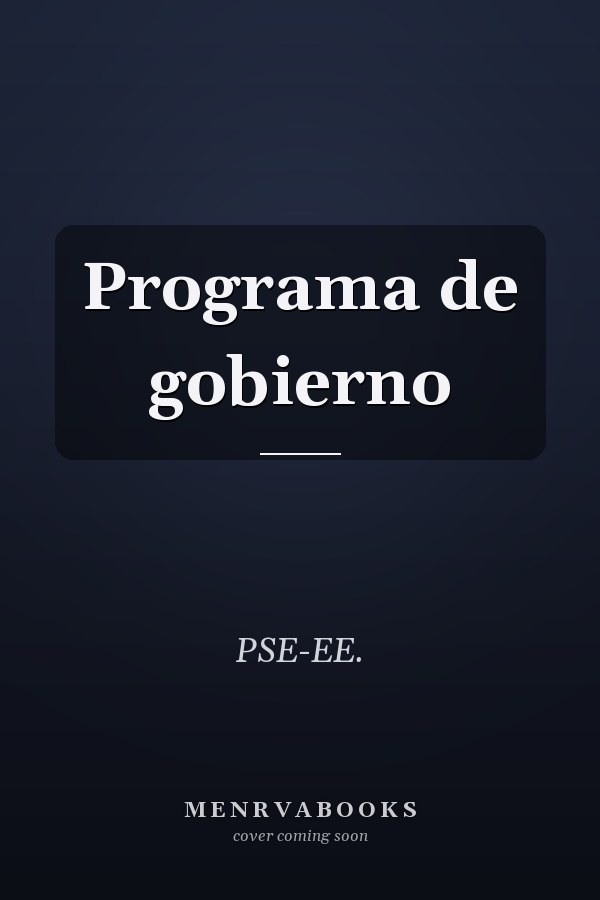 Programa de gobierno