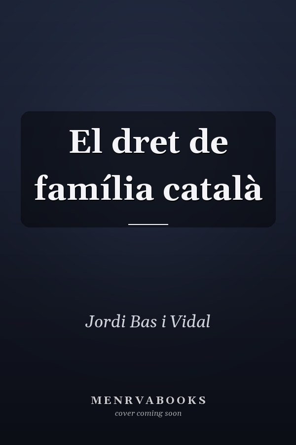 El dret de família català