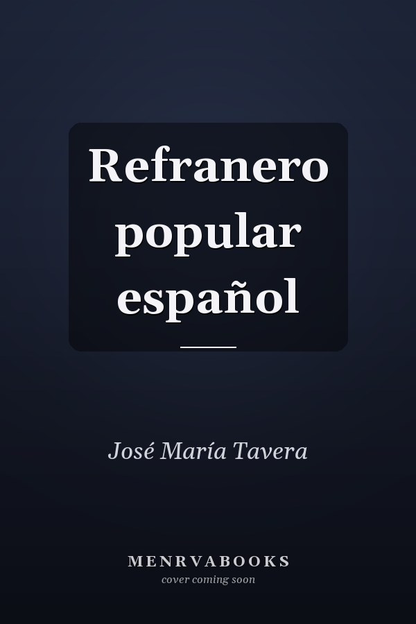 Refranero popular español