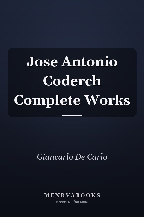 Jose Antonio Coderch Complete Works