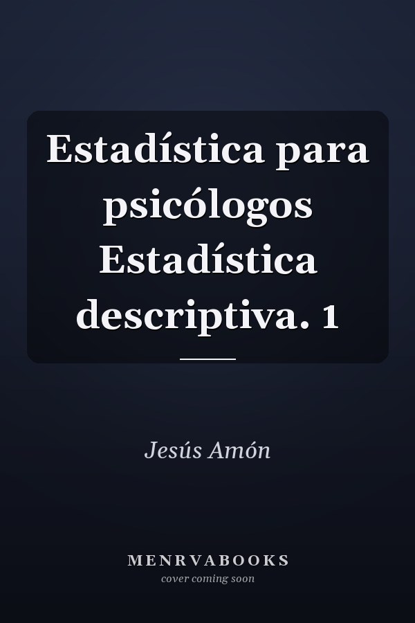 Estadística para psicólogos Estadística descriptiva. 1