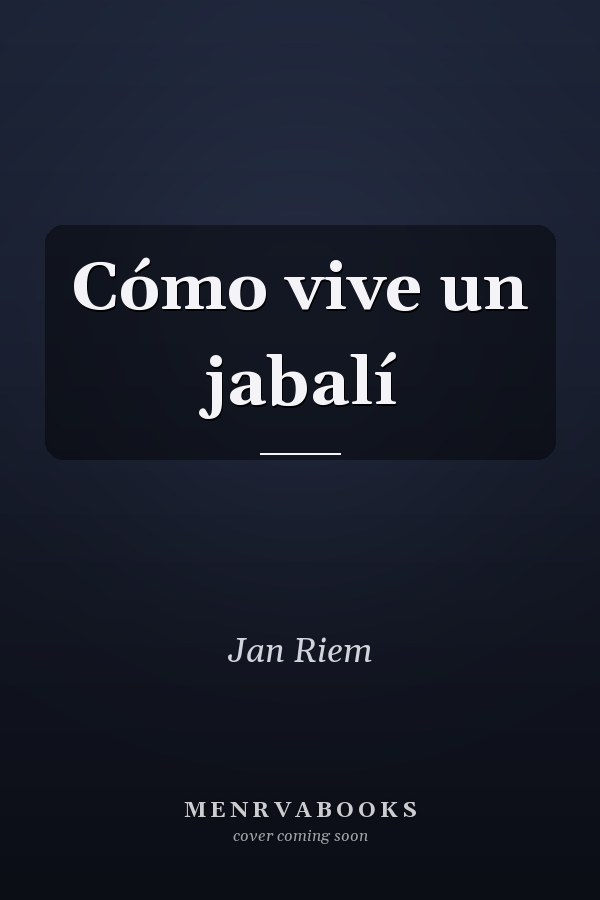 Cómo vive un jabalí