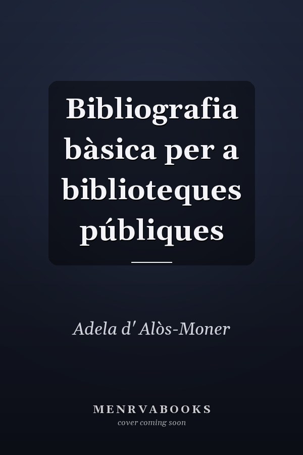 Bibliografia bàsica per a biblioteques públiques