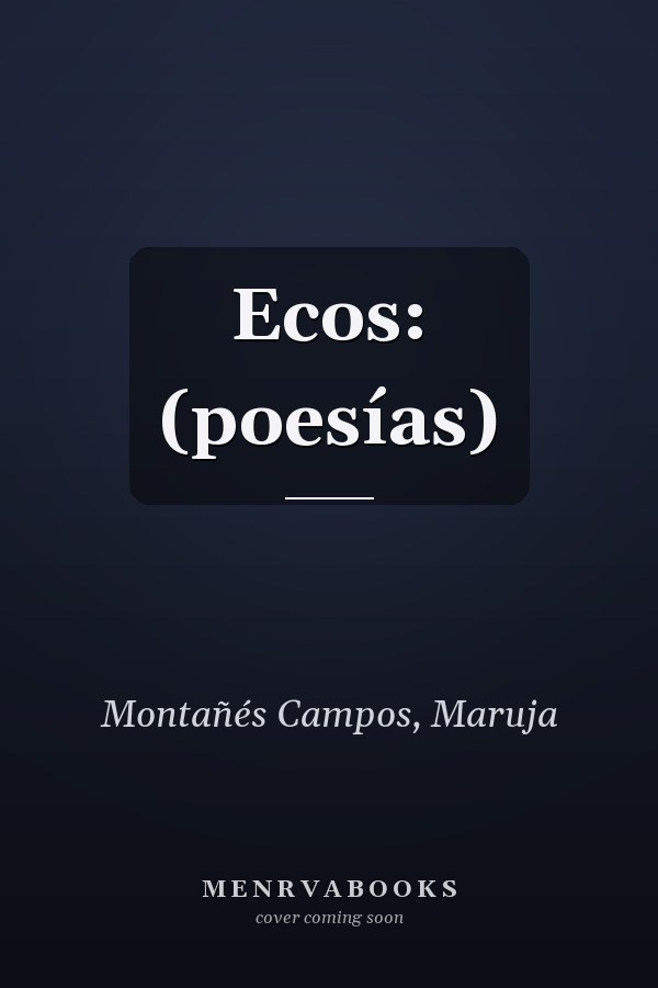 Ecos: (poesías)