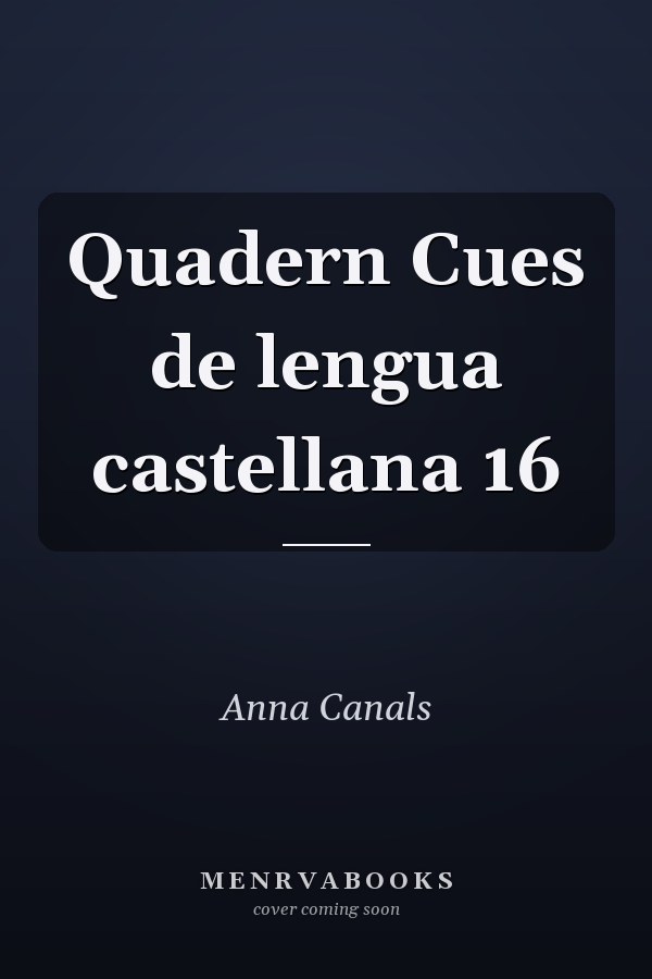 Quadern Cues de lengua castellana 16