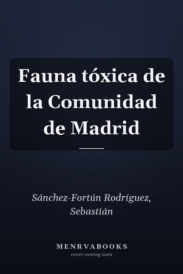 Fauna tóxica de la Comunidad de Madrid