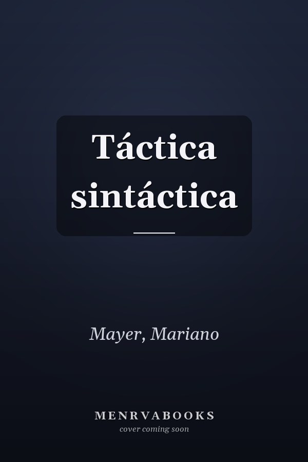 Táctica sintáctica