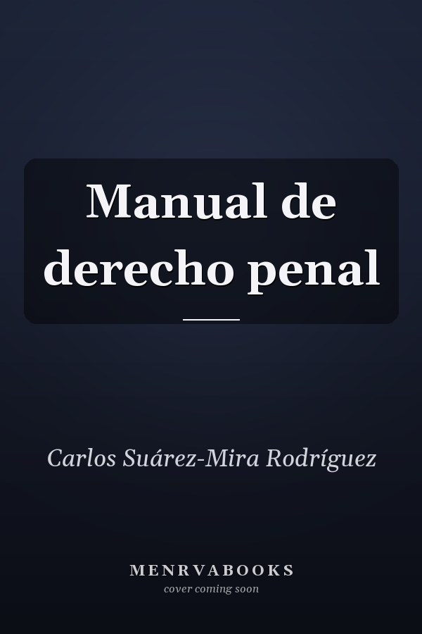 Manual de derecho penal