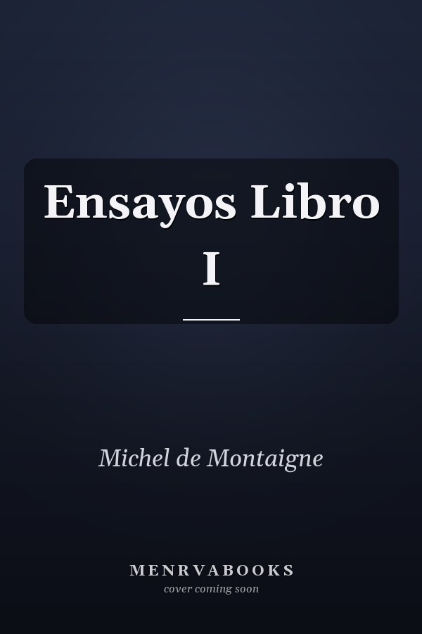 Ensayos Libro I