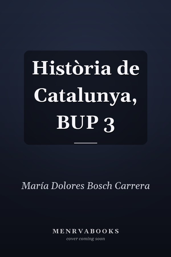 Història de Catalunya, BUP 3