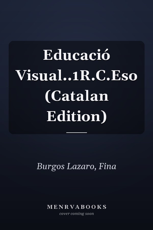 Educació Visual..1R.C.Eso (Catalan Edition)
