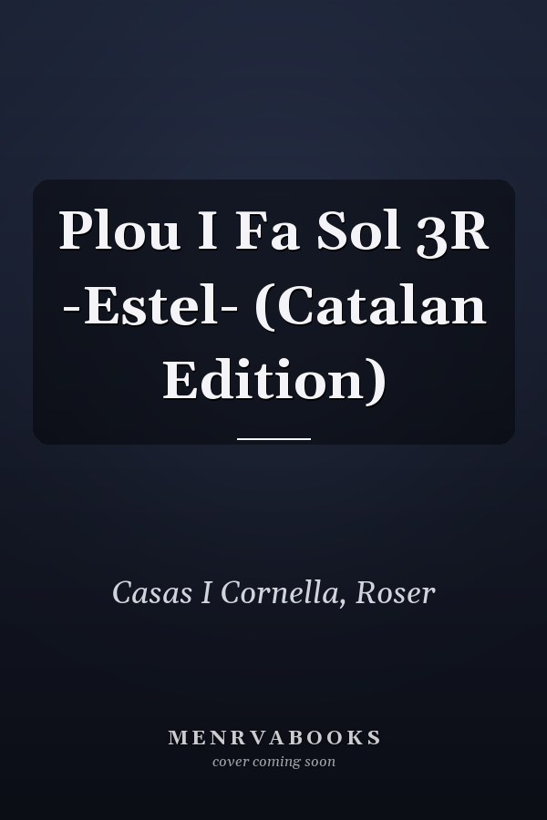 Plou I Fa Sol 3R -Estel- (Catalan Edition)