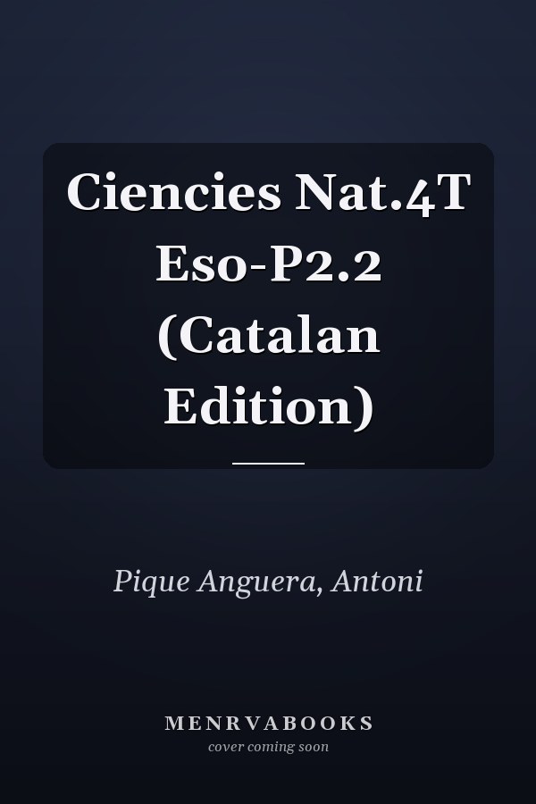 Ciencies Nat.4T Eso-P2.2 (Catalan Edition)