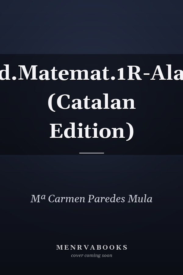Quad.Matemat.1R-Alabast (Catalan Edition)