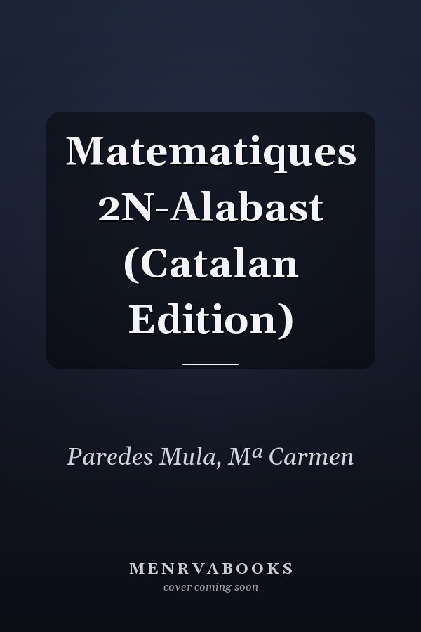 Matematiques 2N-Alabast (Catalan Edition)