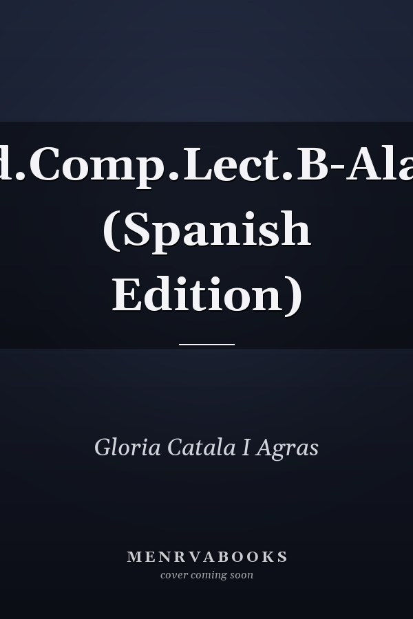 Cuad.Comp.Lect.B-Alabast (Spanish Edition)