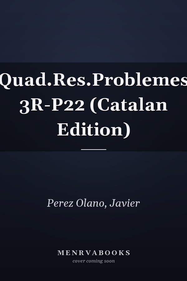 Quad.Res.Problemes 3R-P22 (Catalan Edition)