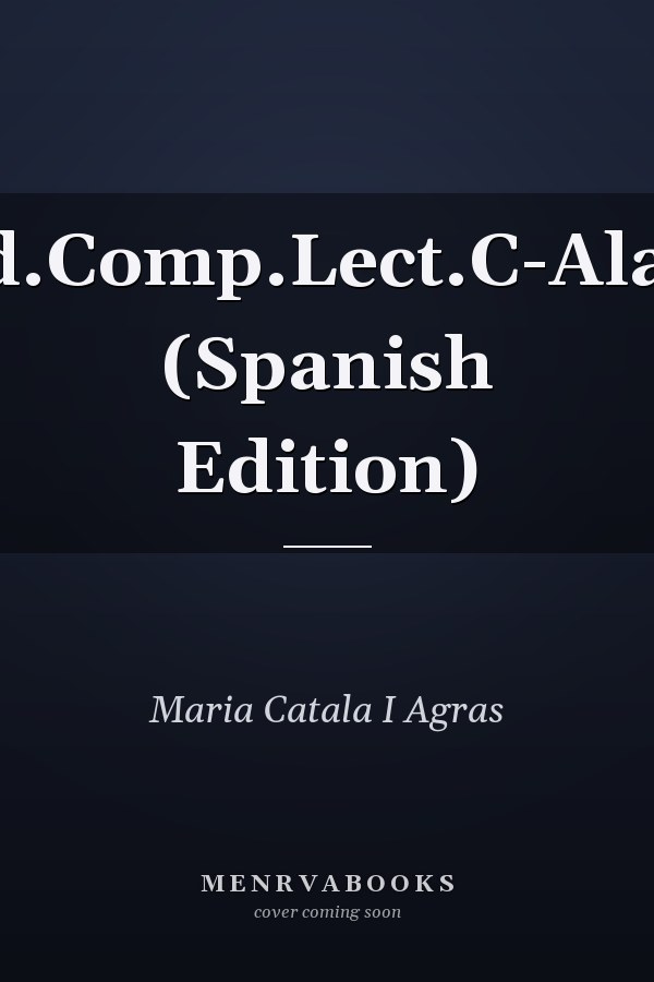 Cuad.Comp.Lect.C-Alabast (Spanish Edition)