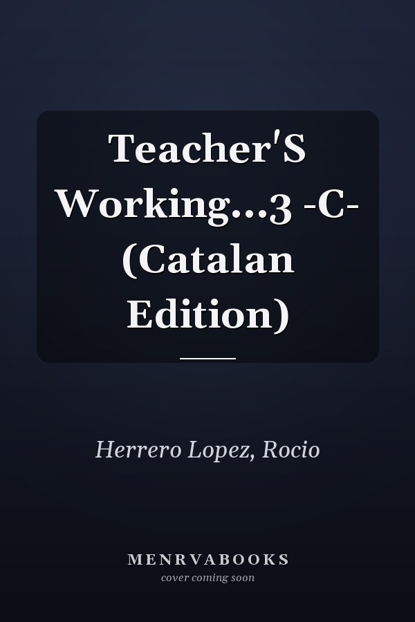 Teacher'S Working...3 -C- (Catalan Edition)