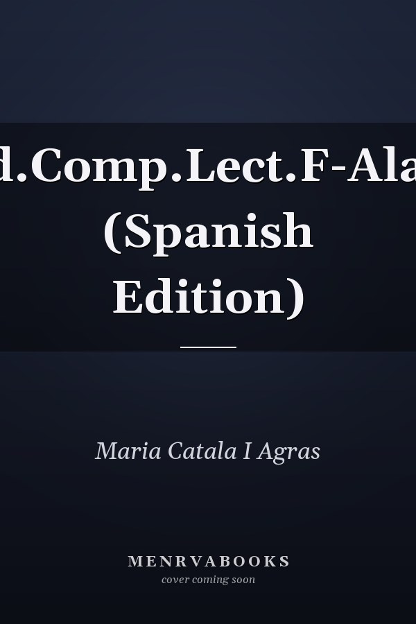 Cuad.Comp.Lect.F-Alabast (Spanish Edition)