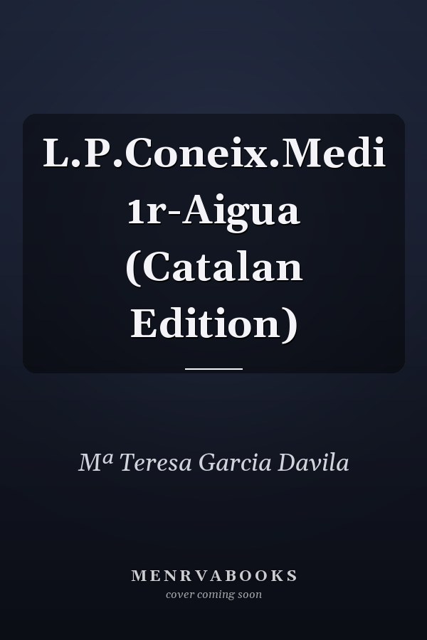 L.P.Coneix.Medi 1r-Aigua (Catalan Edition)