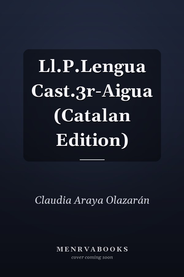 Ll.P.Lengua Cast.3r-Aigua (Catalan Edition)
