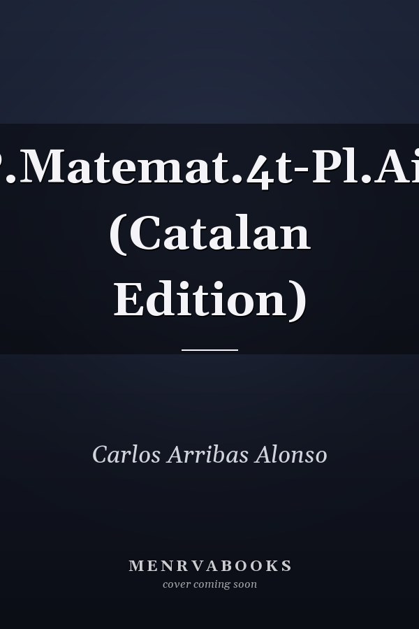 Ll.P.Matemat.4t-Pl.Aigua (Catalan Edition)