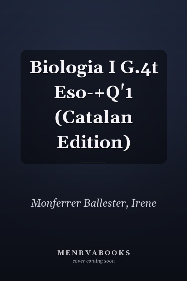 Biologia I G.4t Eso-+Q'1 (Catalan Edition)