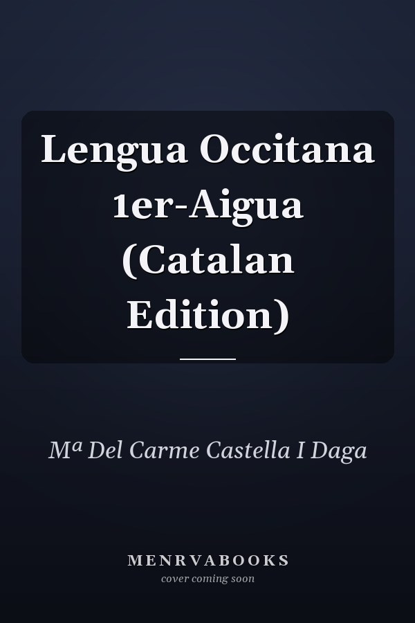 Lengua Occitana 1er-Aigua (Catalan Edition)